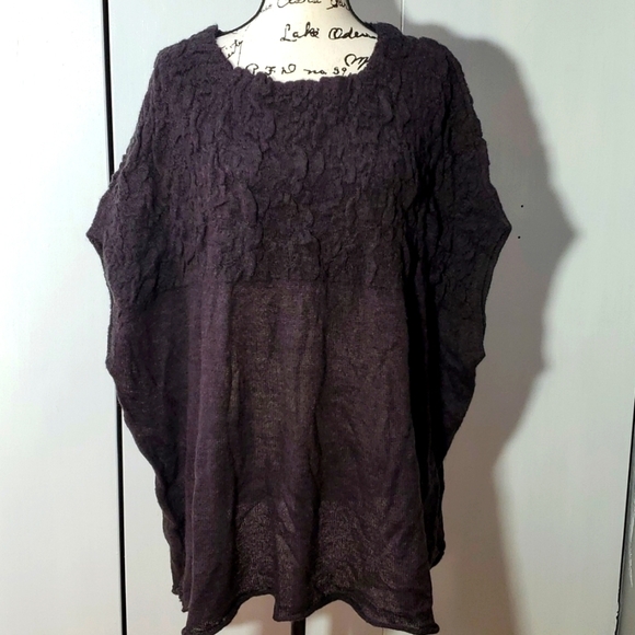 Cabi- Womens Mohair Brown pullover oversiz textured Sleeveless Sweater Sz.Small - Picture 1 of 6